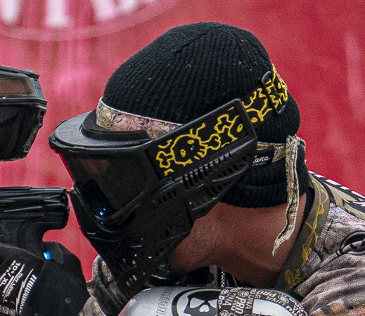 Classic Skulls Woven Goggle Straps